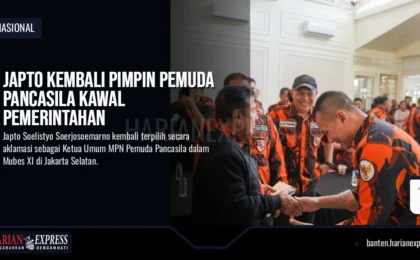 Japto Kembali Pimpin Pemuda Pancasila Kawal Pemerintahan