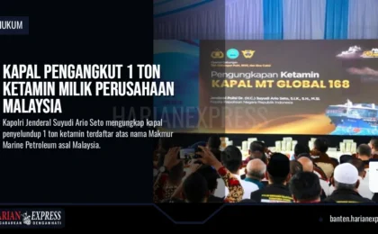 Kapal Pengangkut 1 Ton Ketamin Milik Perusahaan Malaysia