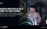 Kapolda Banten Gelar Salat Jumat Keliling di Serang